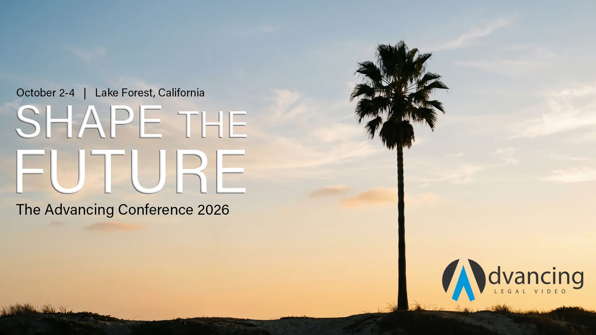Save the date! October 2-4 Forest Lake, CA